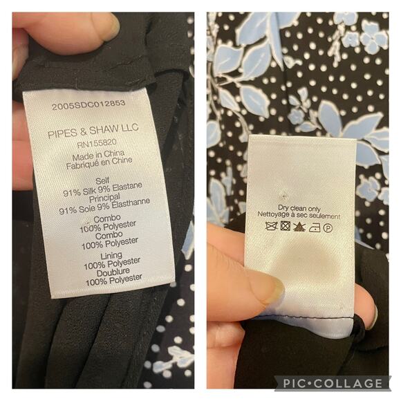 Veronica Beard Silk Mini Hawken Floral Patterned Dress sz 4 Black Multi Printed - Picture 10 of 14